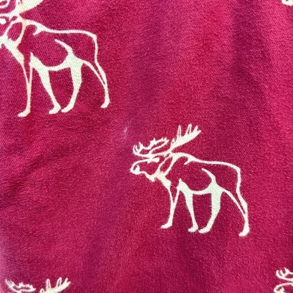 VINTAGE Y2K Abercrombie and Fitch Men's PJ Bottoms Moose - Picture 2 of 4